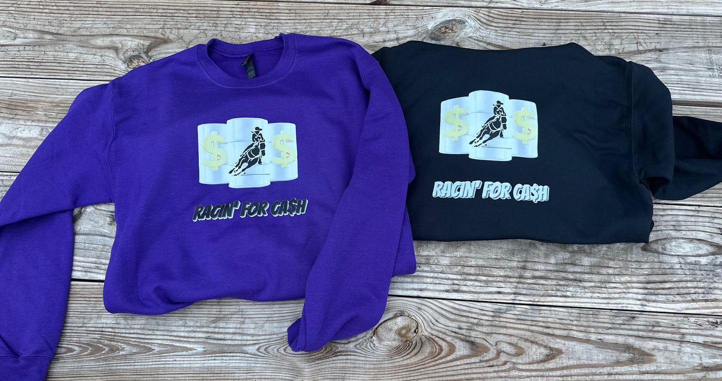 Racin' for Cash - Crewneck Sweatshirt