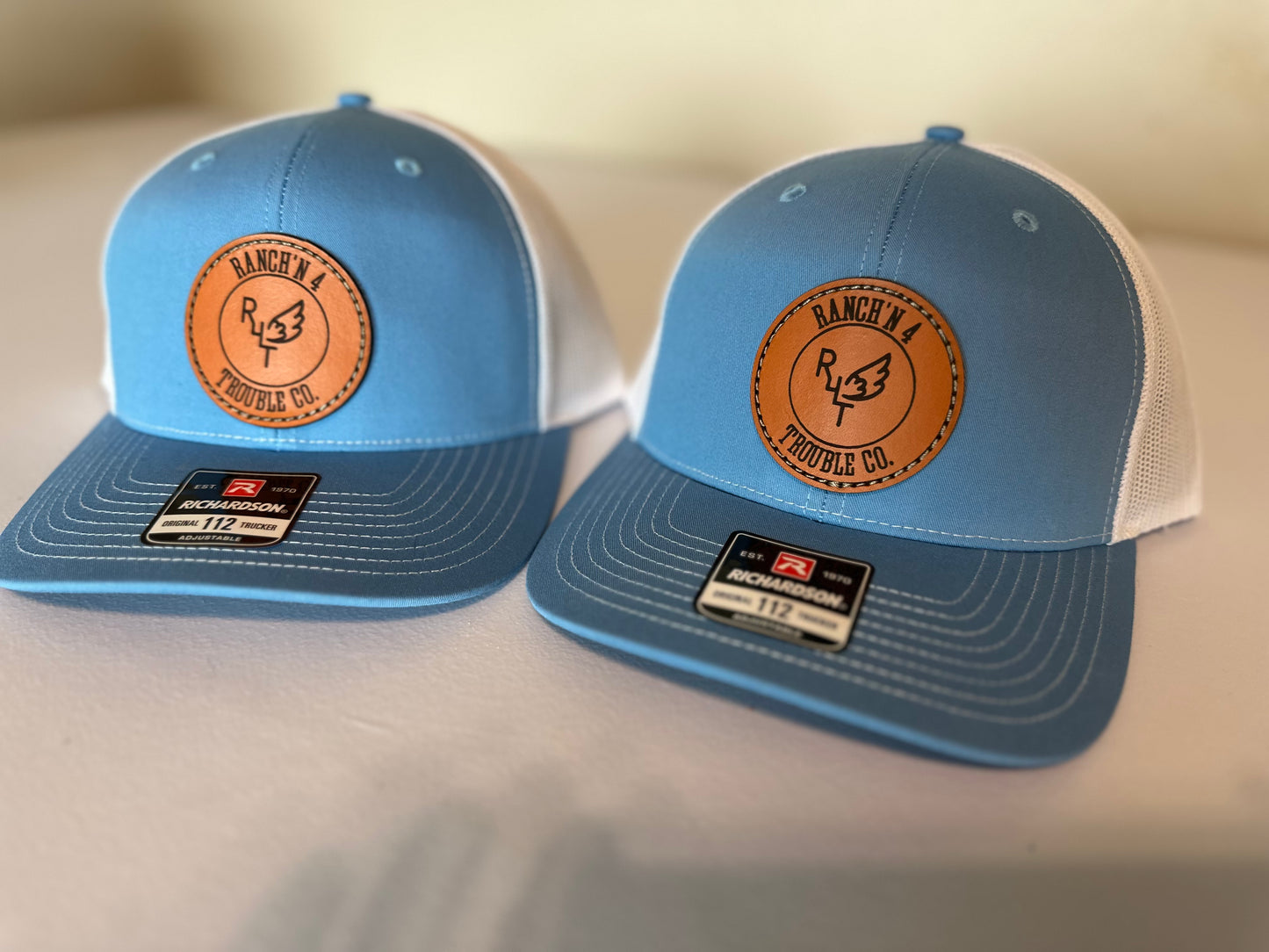 R4T Logo Hat - Columbia/White