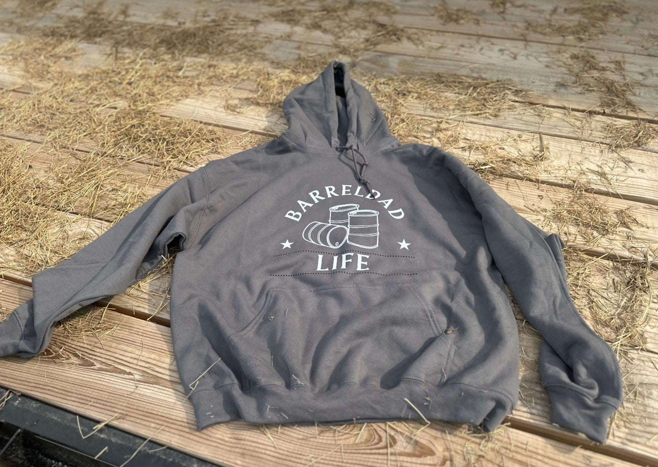 Barreldad Hooded Sweatshirt - Black