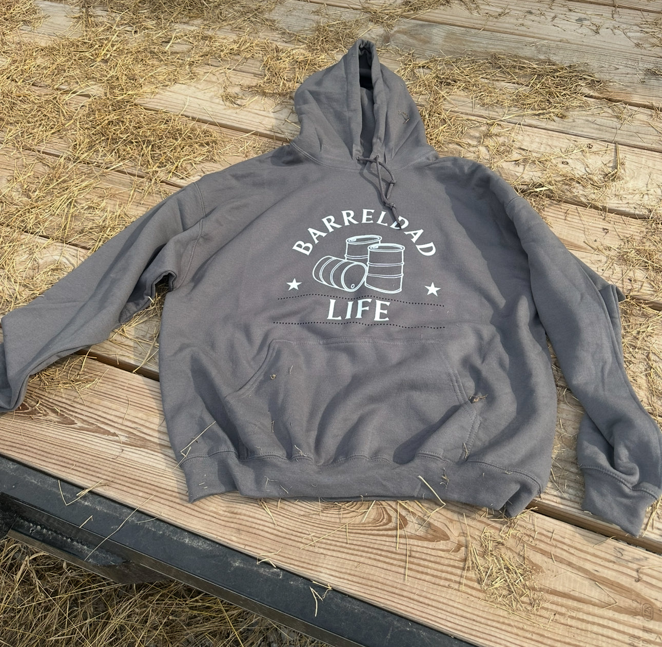 Barreldad Hooded Sweatshirt - Black