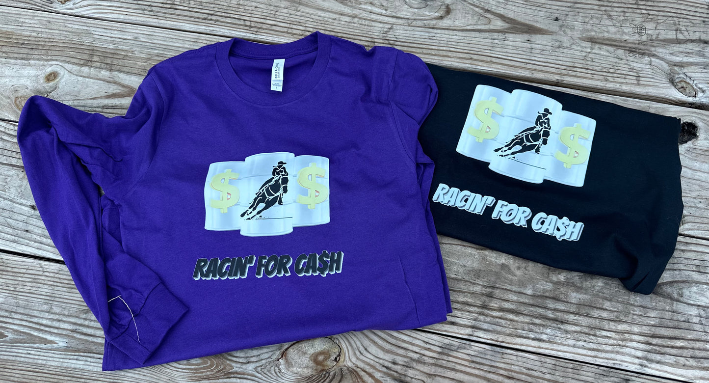Racin' for Cash - Long Sleeve Tee
