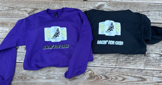 Racin' for Cash - Crewneck Sweatshirt