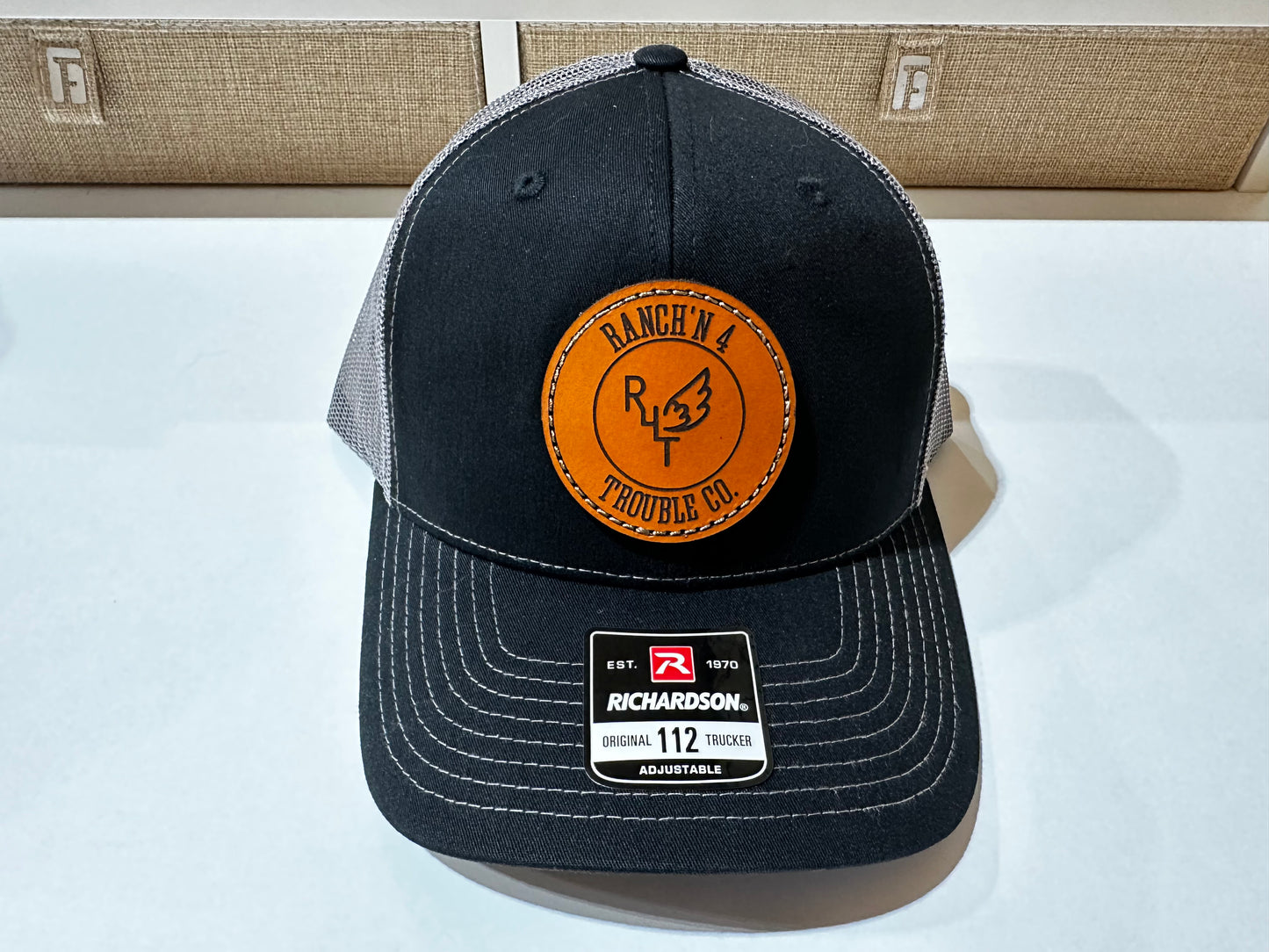 R4T Logo Hat - Black/Charcoal