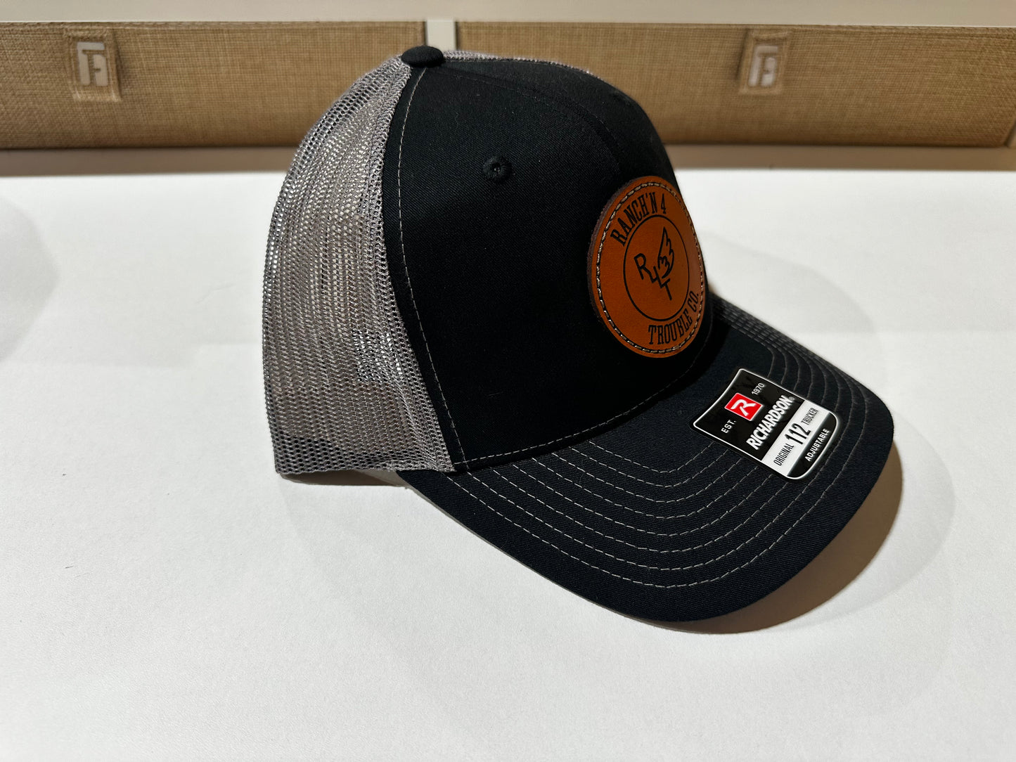 R4T Logo Hat - Black/Charcoal