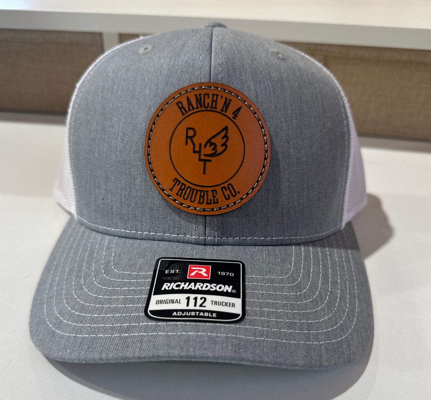 R4T Logo Hat - Heather Grey/White