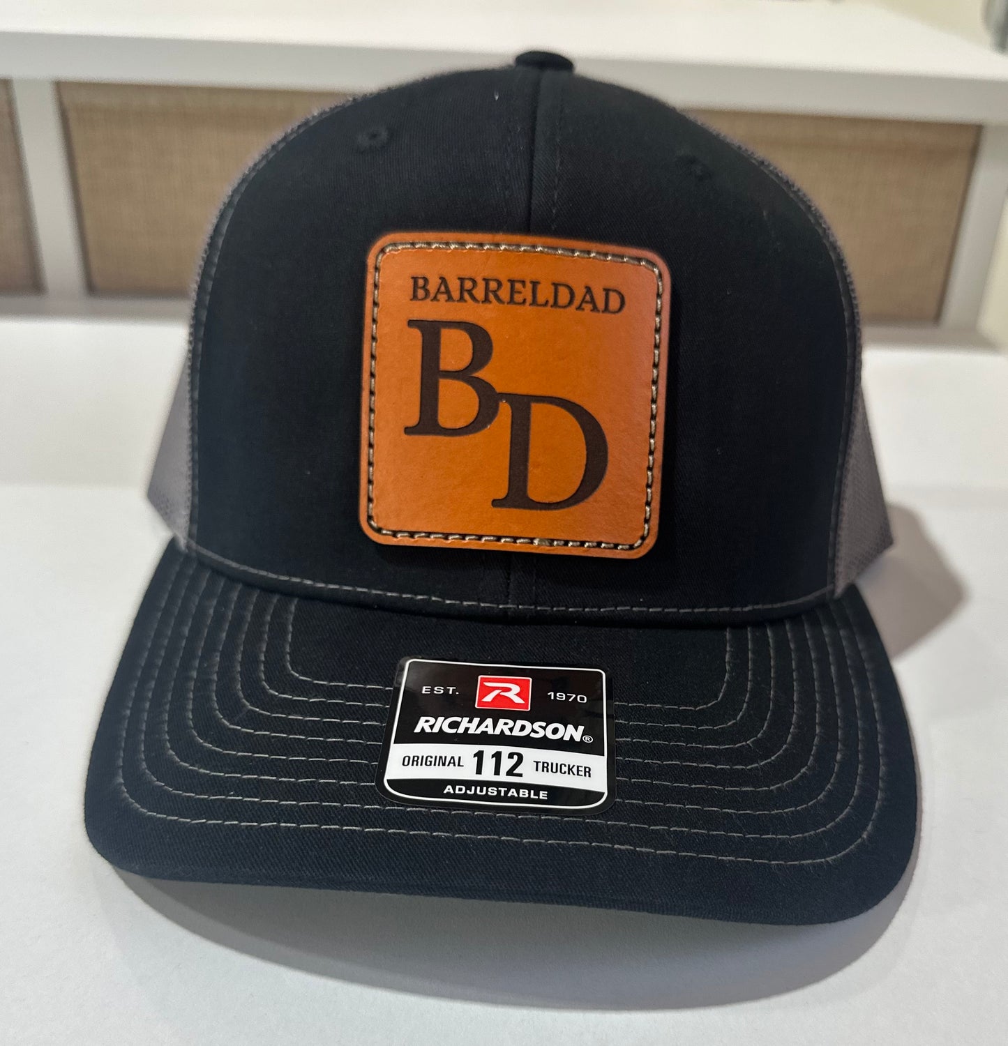 Barreldad Logo Hat - Black/Charcoal