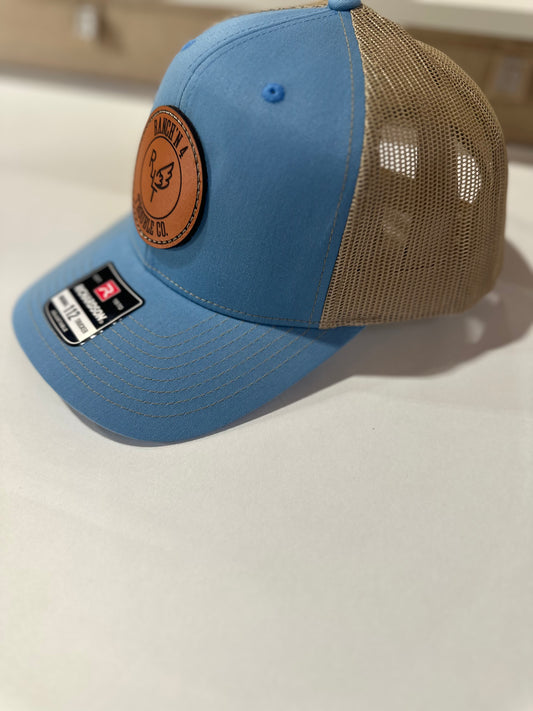 R4T Logo Hat - Columbia/Khaki