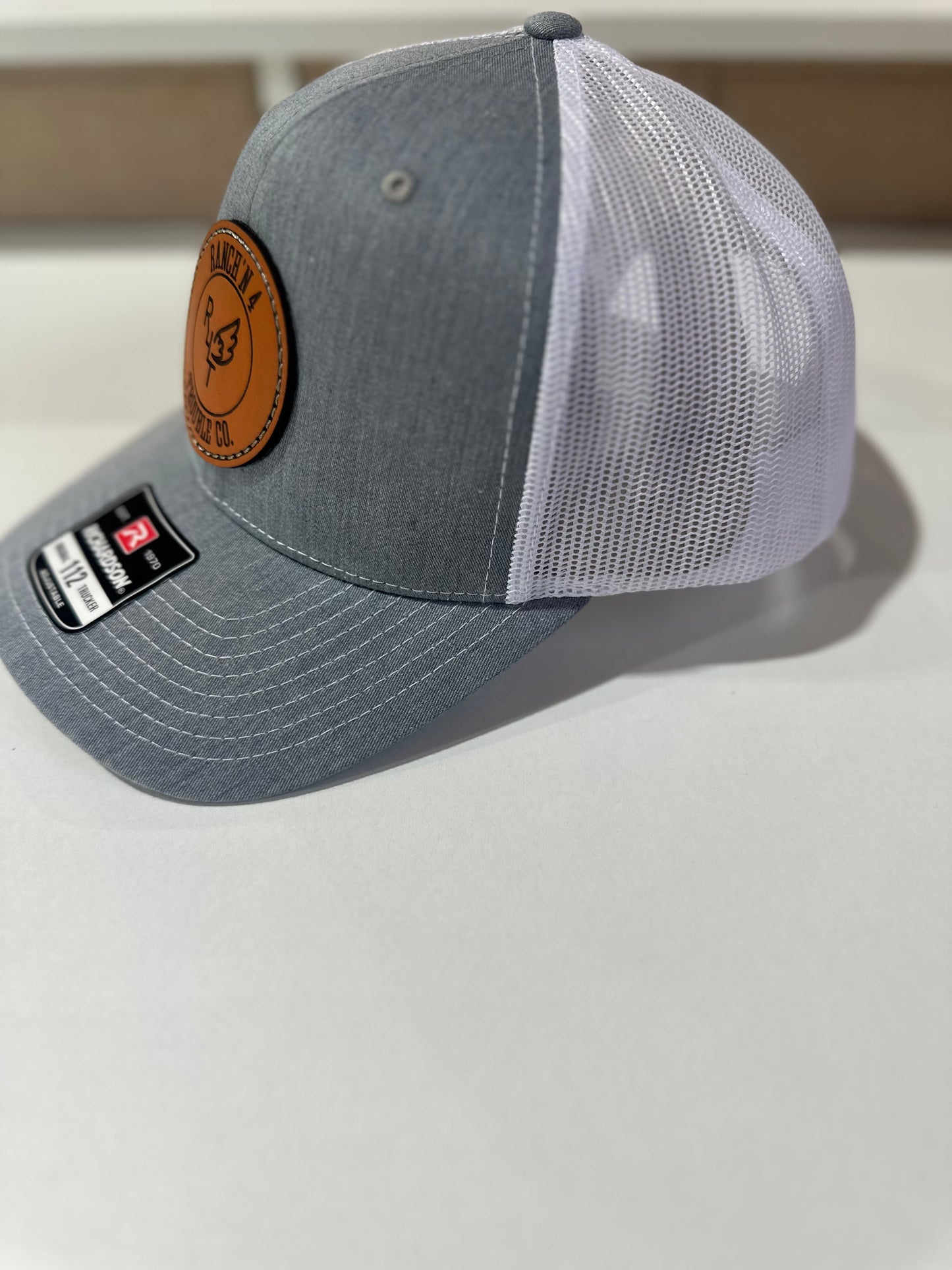 R4T Logo Hat - Heather Grey/White