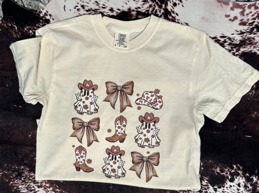 Halloween Cowboy Ghost - Short Sleeve
