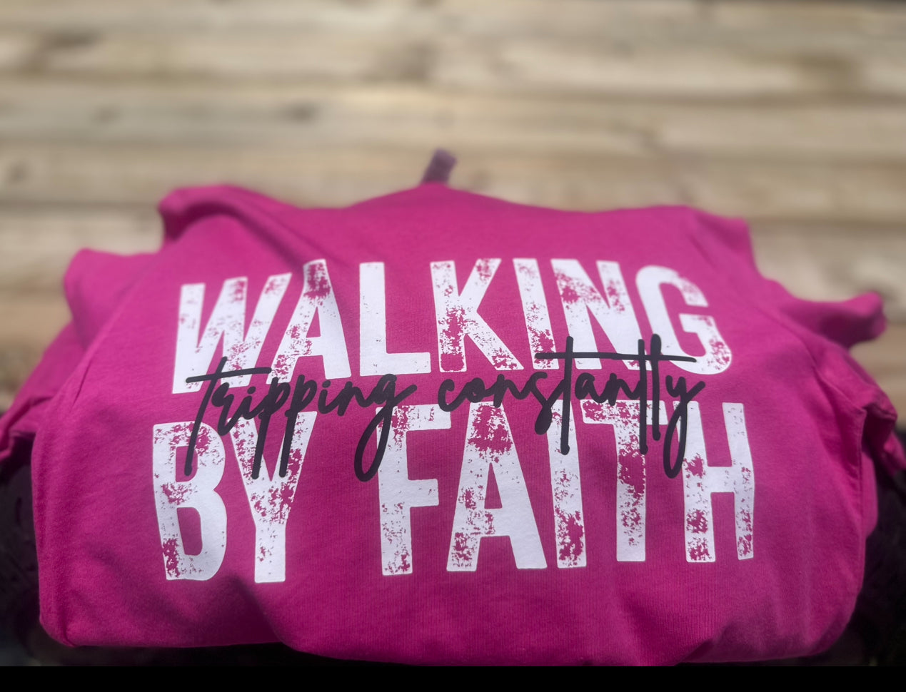 Walking By Faith - Short Sleeve