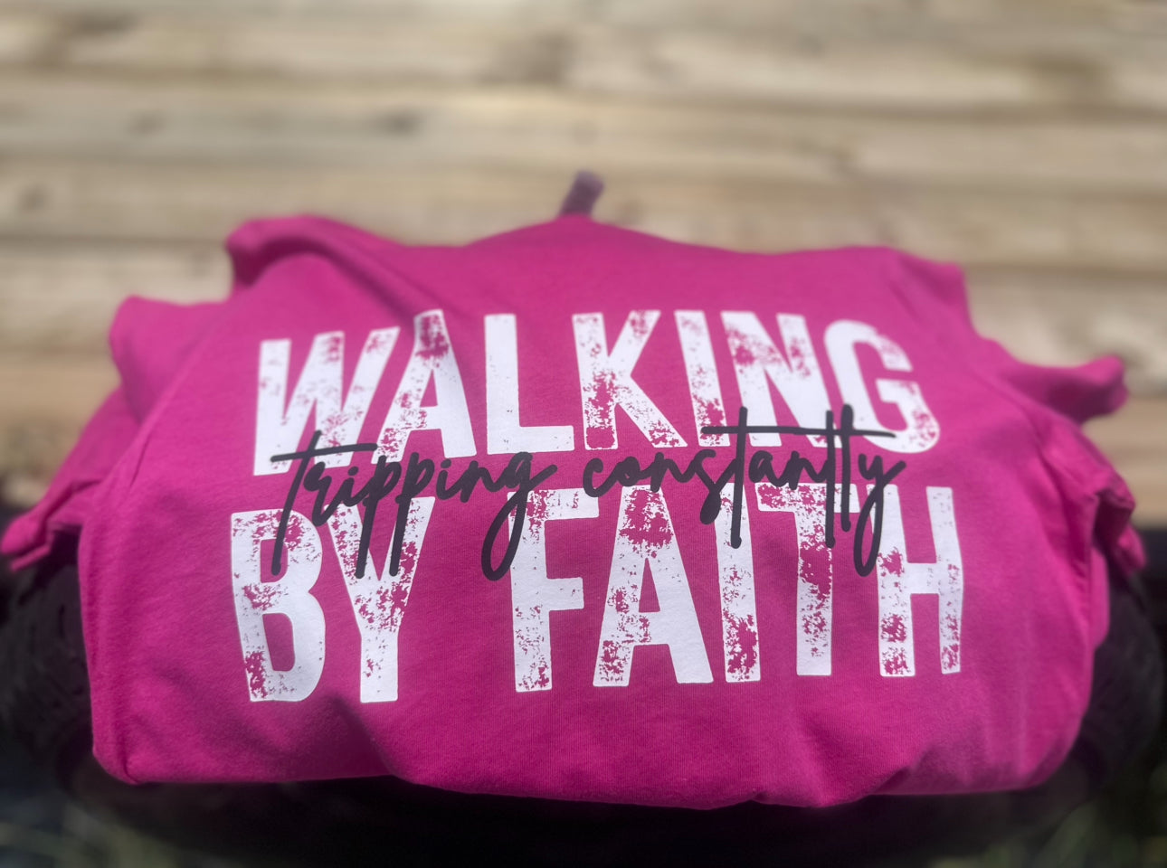 Walking By Faith - Short Sleeve