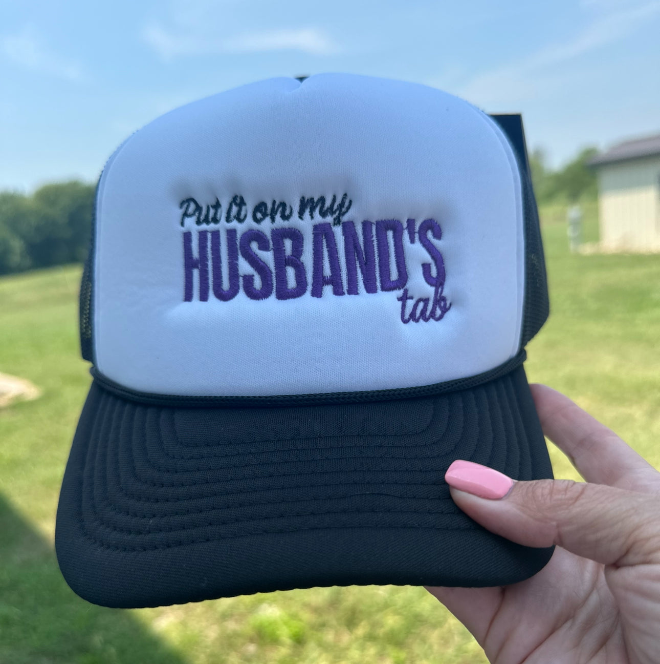 Put It On My Husbands Tab Hat