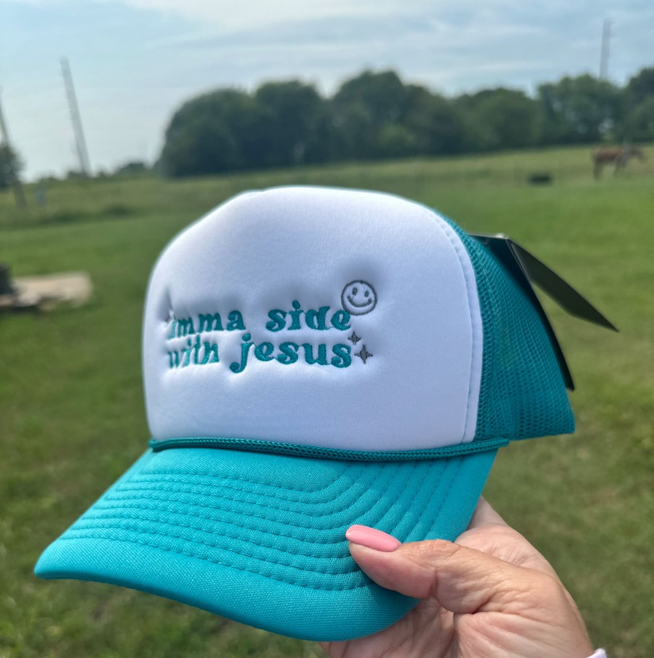 Imma Side With Jesus Hat
