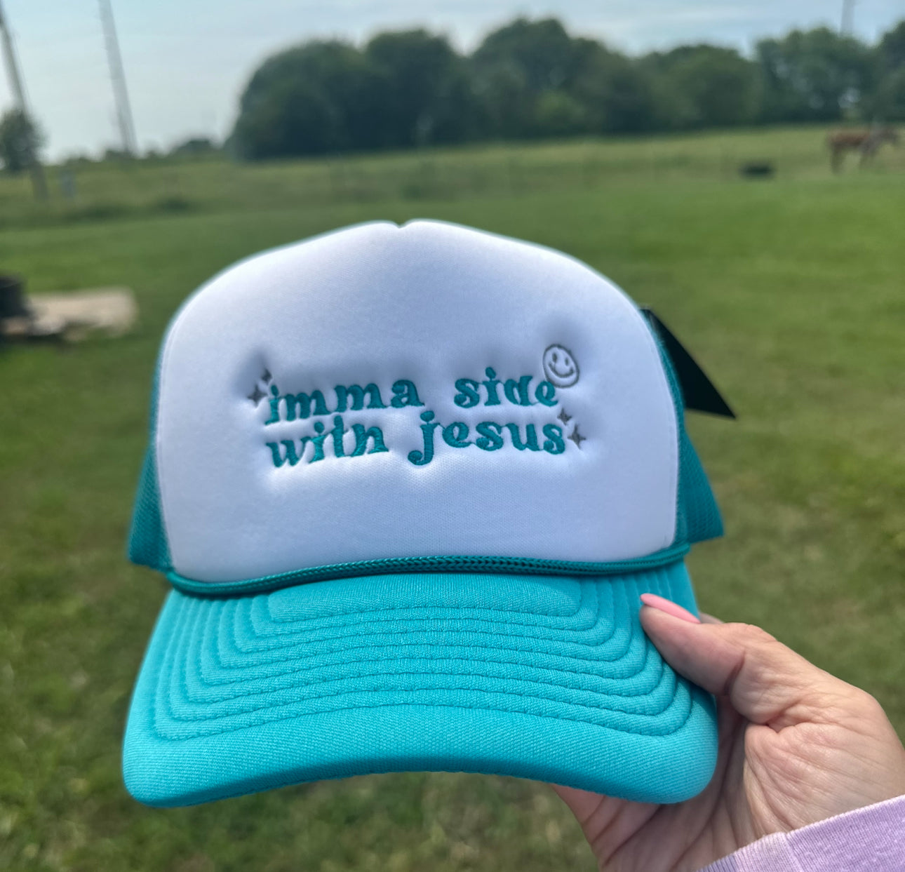 Imma Side With Jesus Hat