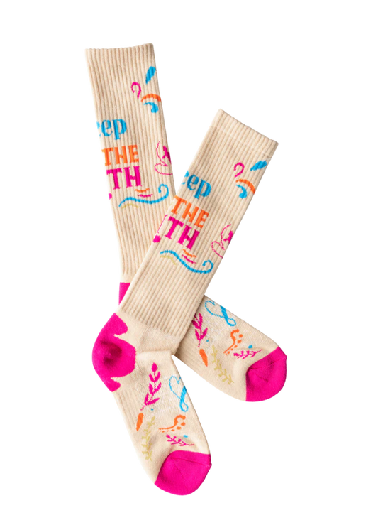 Keep The Faith Performance Boot Socks